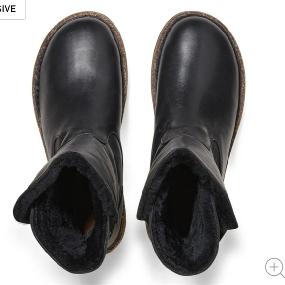 Birkenstock Uppsala Shearling Leather Boots new with tags in box Size 40 (US 9) - Picture 6 of 9